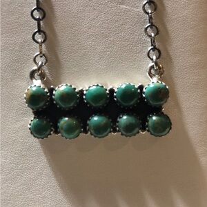 Elegant solid 925 necklaces turquoise , Dahlia , Jasper , choice of  1 thru 9